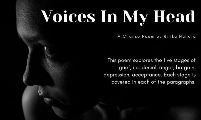 Voices In My Head|A Chanso Poem by Ritika Nahata at UpDivine