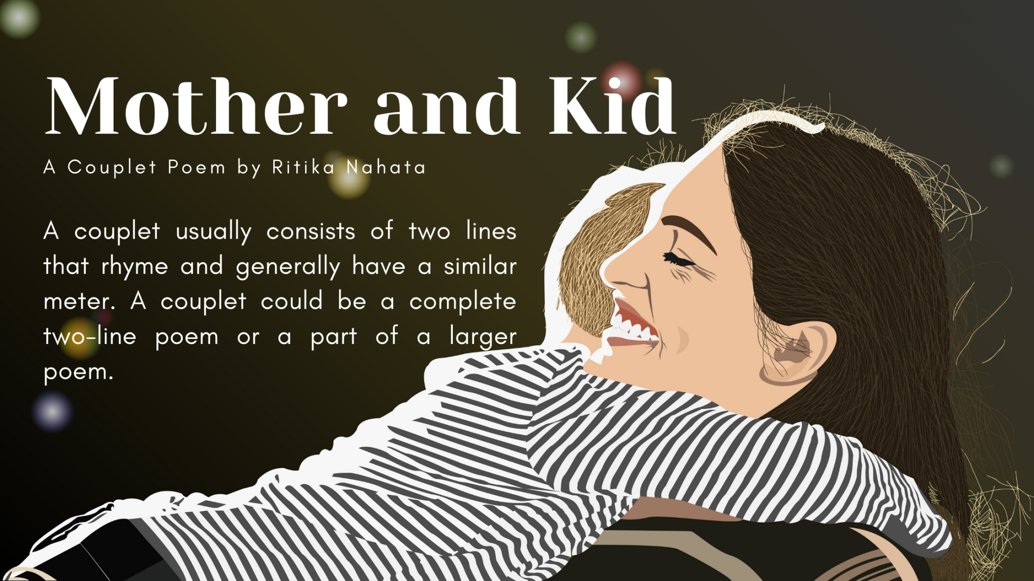 Mother and Kid | A Couplet poem by Ritika Nahata at UpDivine